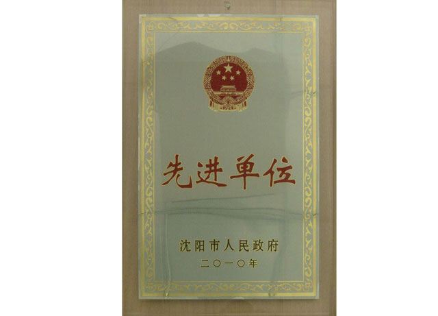 沈陽市先進單位